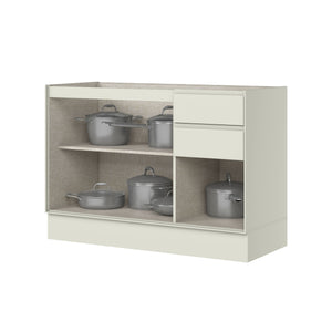 Mueble Cocina Base 3 Pta. 2 Caj. 120 cm Fineze Arena