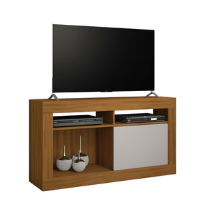 Rack Tv 50" Abeto Café/Off white