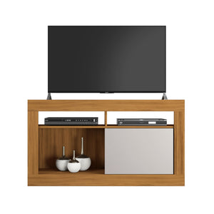 Rack Tv 50" Abeto Café/Off white