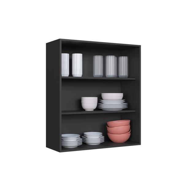 Mueble Cocina Aéreo 2P 80 cm Delta Gris