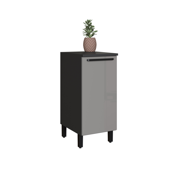 Mueble Cocina Base 1P 40 cm Delta Gris
