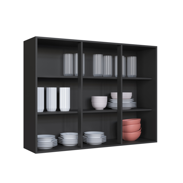 Mueble Cocina Aéreo 3P 120 cm Delta Gris