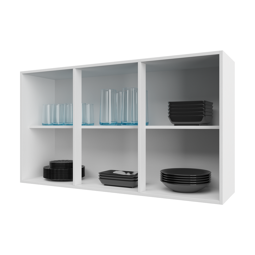 Mueble Cocina Aéreo 3P 120 cm ECO Blanco