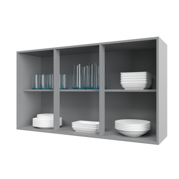 Mueble Cocina Aéreo 3P 120 cm ECO Gris