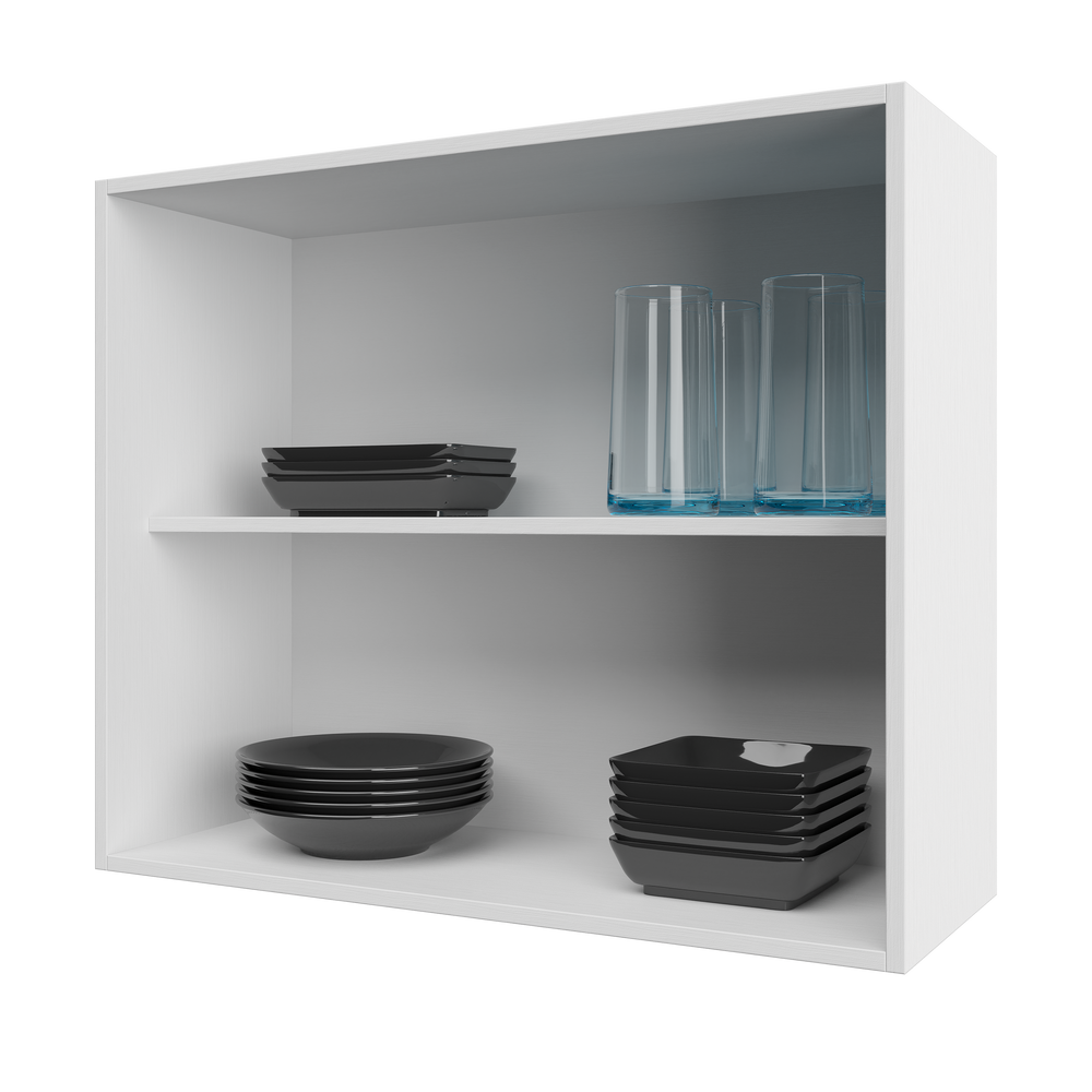 Mueble Cocina Aéreo 2P 80 cm ECO Blanco