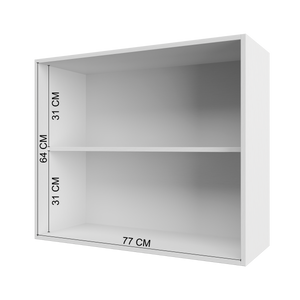 Mueble Cocina Aéreo 2P 80 cm ECO Blanco