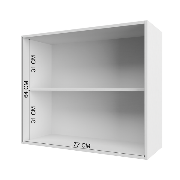 Mueble Cocina Aéreo 2P 80 cm ECO Blanco