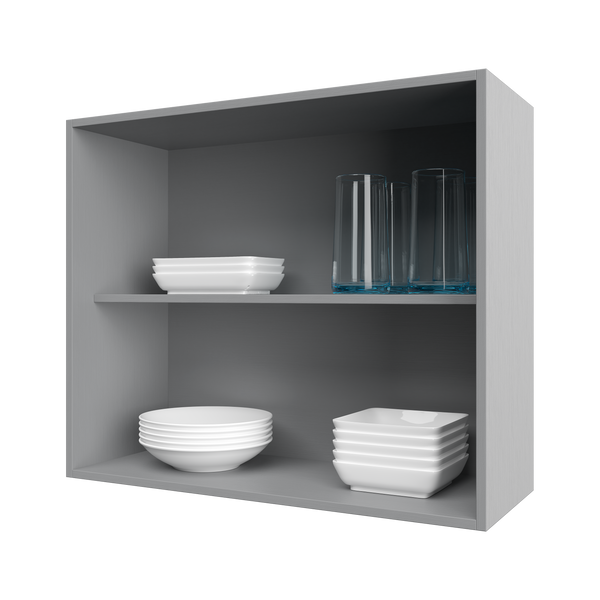 Mueble Cocina Aéreo 2P 80 cm ECO Gris