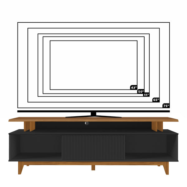 Rack de Tv Lucerna 75" Negro