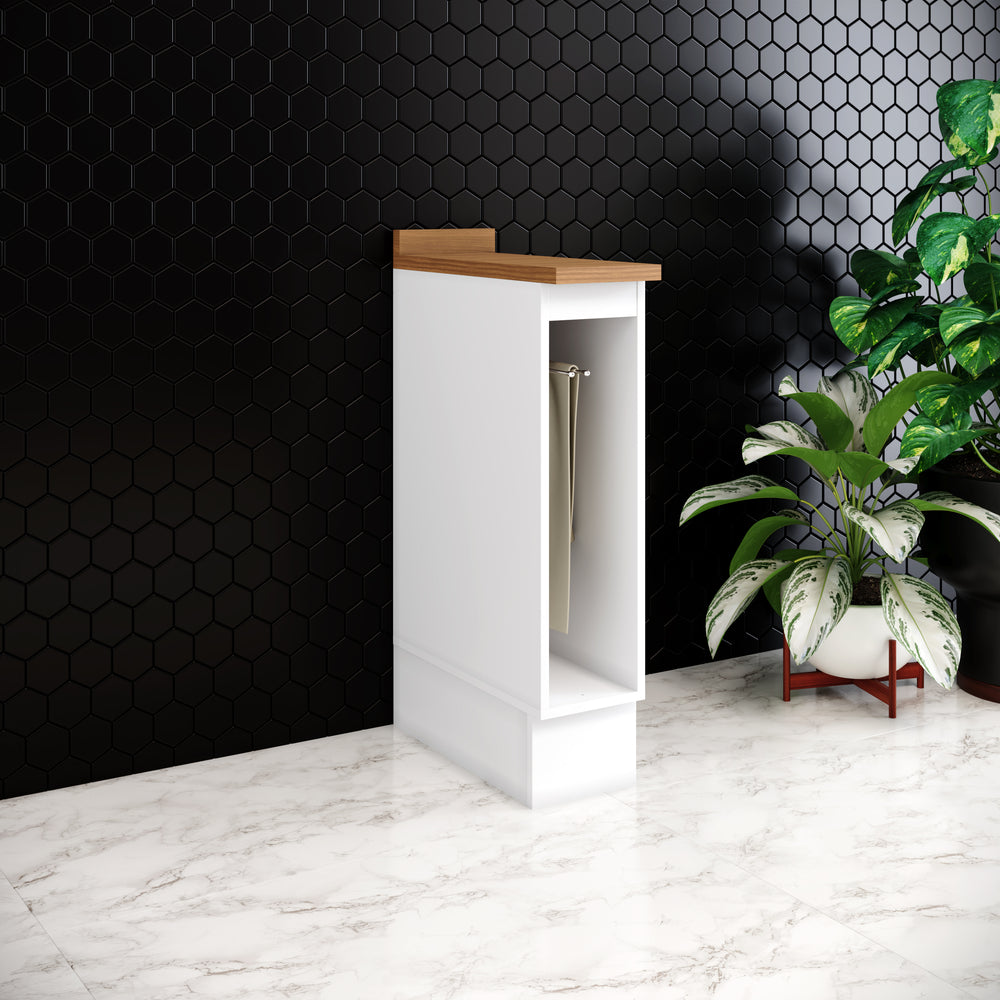 Mueble de Cocina Toallero Americana Blanco/Natural