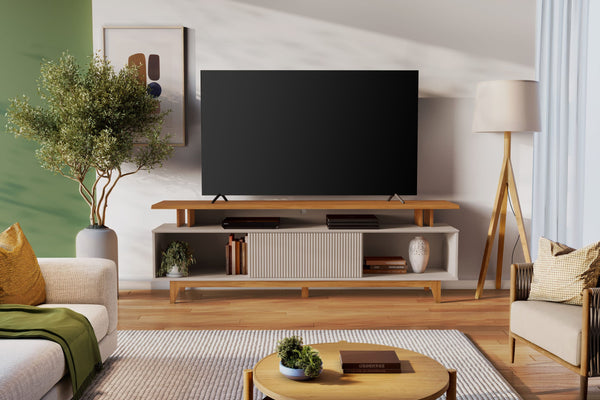 Rack de Tv Lucerna 75" Off White