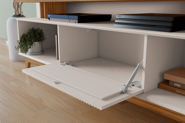 Rack de Tv Lucerna 75" Off White