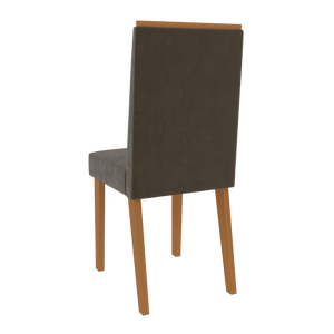 Juego Comedor Suecia 6 Sillas Capuchino