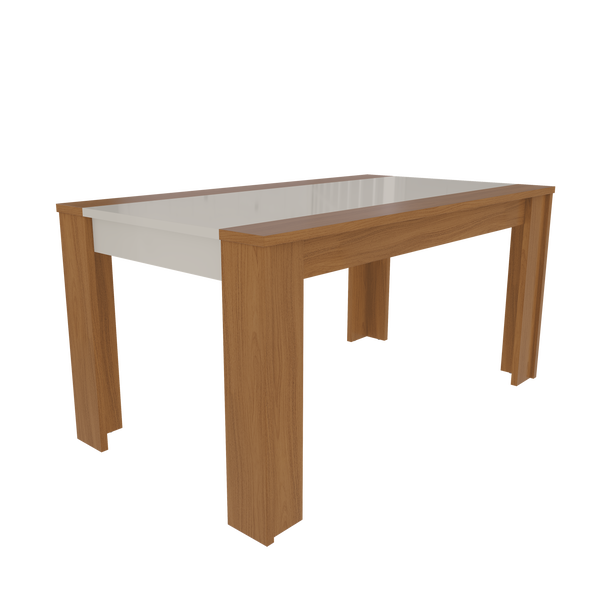 Juego Comedor Enzo 6 Sillas Off white