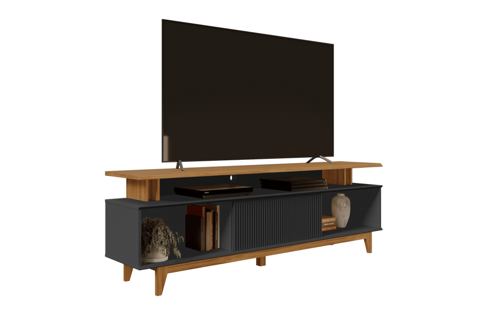 Rack de Tv Lucerna 75" Negro