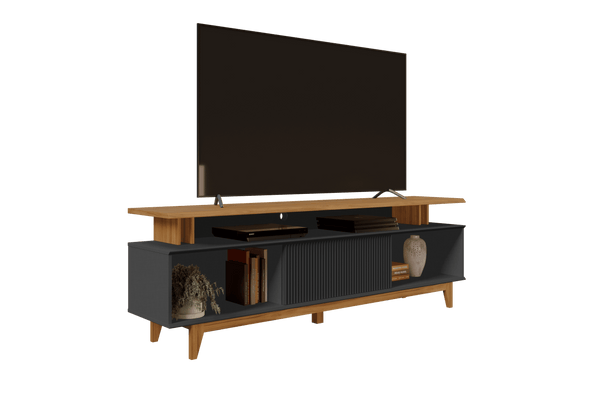 Rack de Tv Lucerna 75" Negro