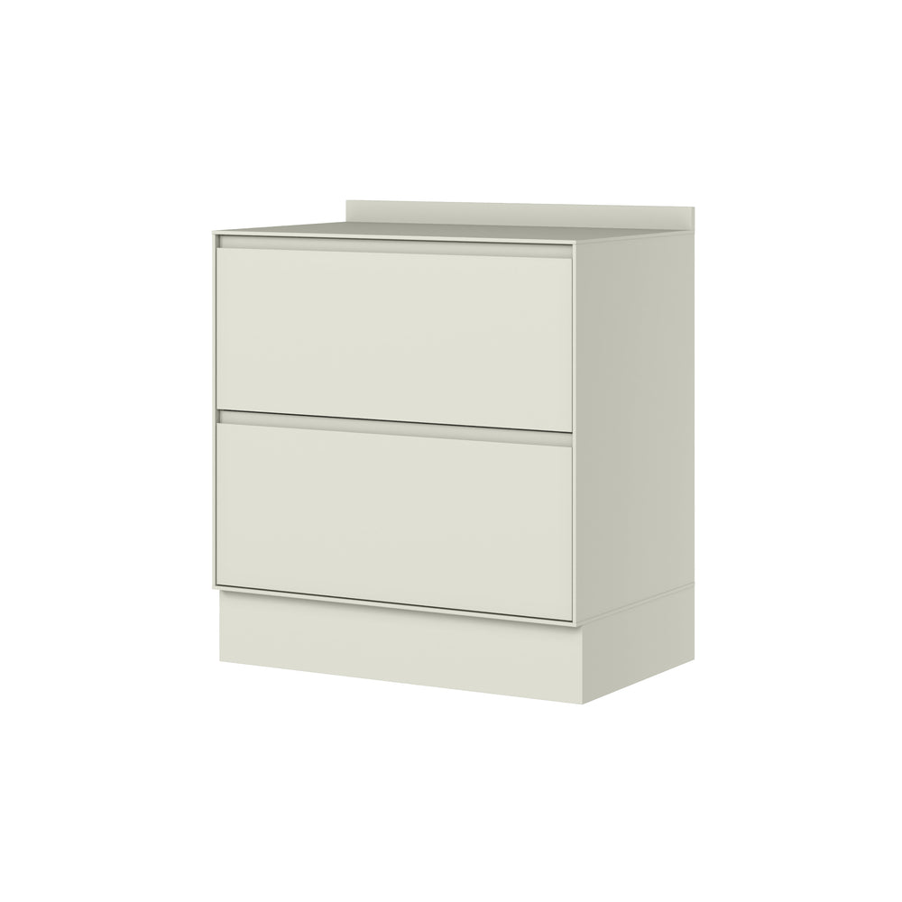 Mueble Cocina Base 2 Cajones 80 cm Fineze Arena