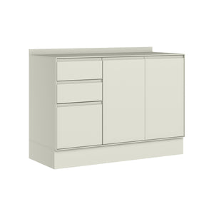 Mueble Cocina Base 3 Pta. 2 Caj. 120 cm Fineze Arena