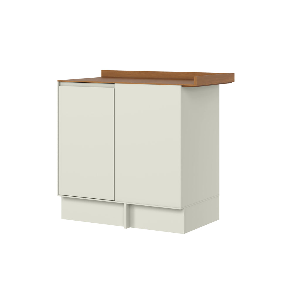 Mueble Cocina Base Esquinero Fineze Canela