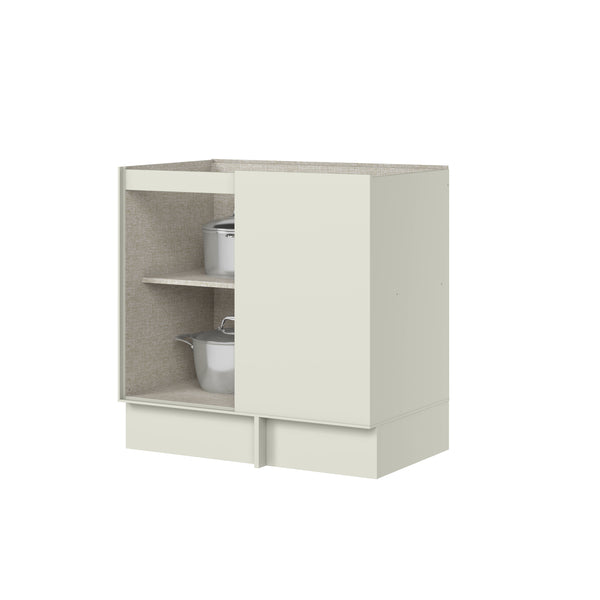 Mueble Cocina Base Esquinero Fineze Canela