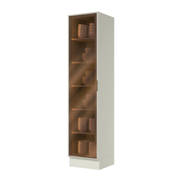 Mueble Cocina Despensa 1P Vidrio 50 cm Fineze Arena