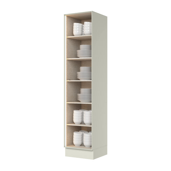 Mueble Cocina Despensa 1P Vidrio 50 cm Fineze Arena