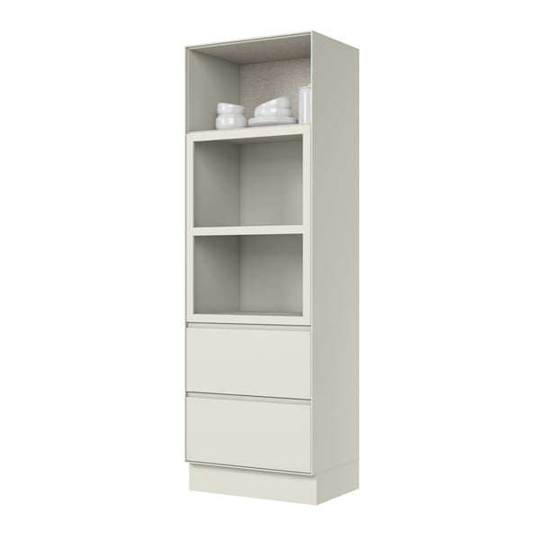 Mueble Cocina Torre 2 Microondas 72 cm Fineze Arena