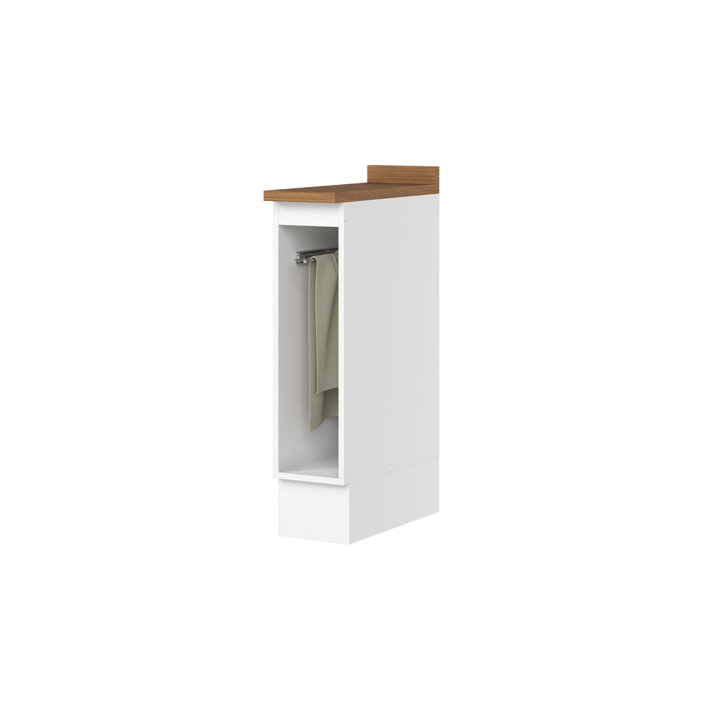 Mueble de Cocina Toallero Americana Blanco/Natural