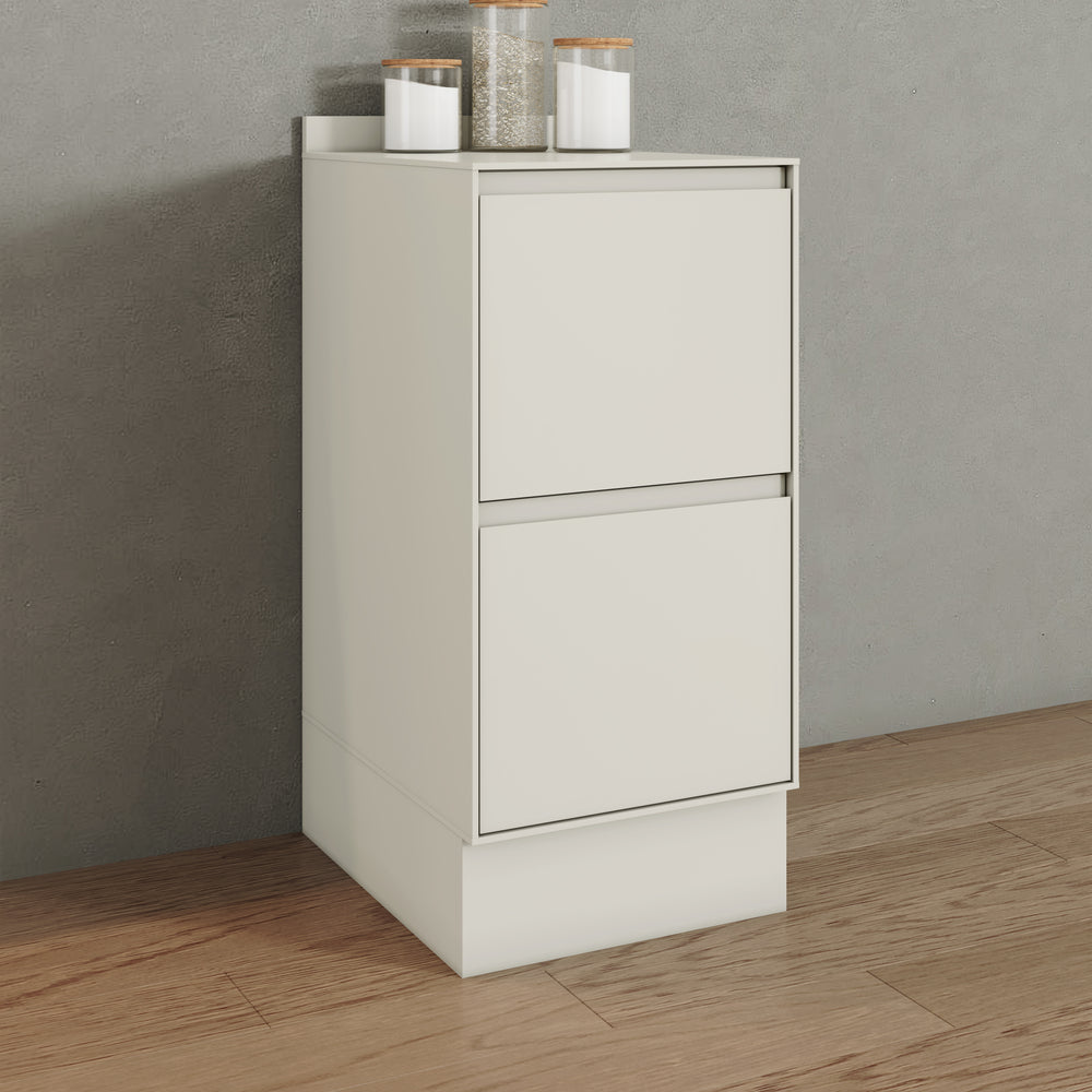 Mueble Cocina Base 2 Cajones 40 cm Fineze Arena