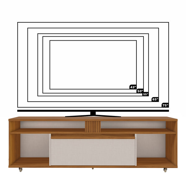 Rack de Tv Basilea 75" Off white