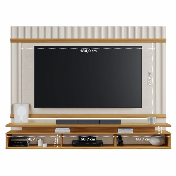 Panel de Tv Amalia 75" Off white