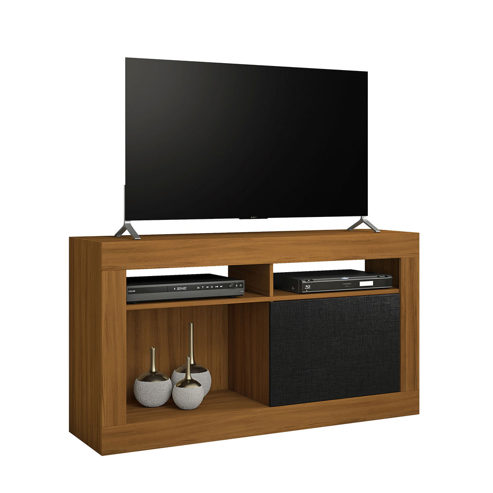 Rack Tv 50" Abeto Café/Negro