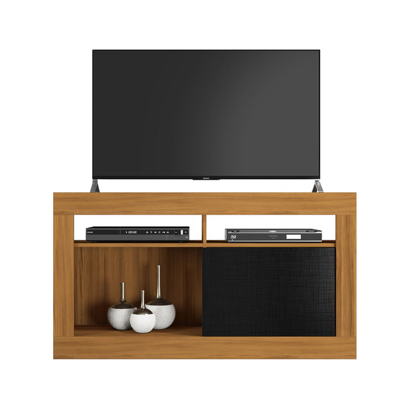 Rack Tv 50" Abeto Café/Negro
