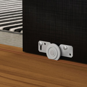 Rack Tv 50" Abeto Café/Negro