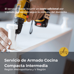 Servicio de Armado Cocina Compacta Intermedio-RM y V Región